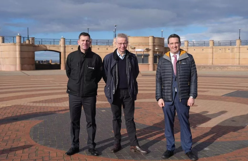 UK Government Minister optimistic for the future of Rhyl 