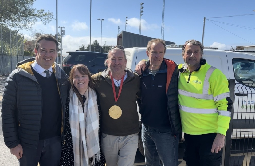 Champagne and good wishes for dedicated council worker who leaves his role after 38 years 