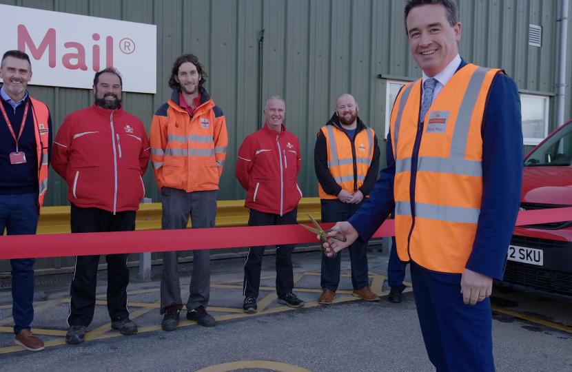 New updated delivery office serving Denbigh and Ruthin now officially open