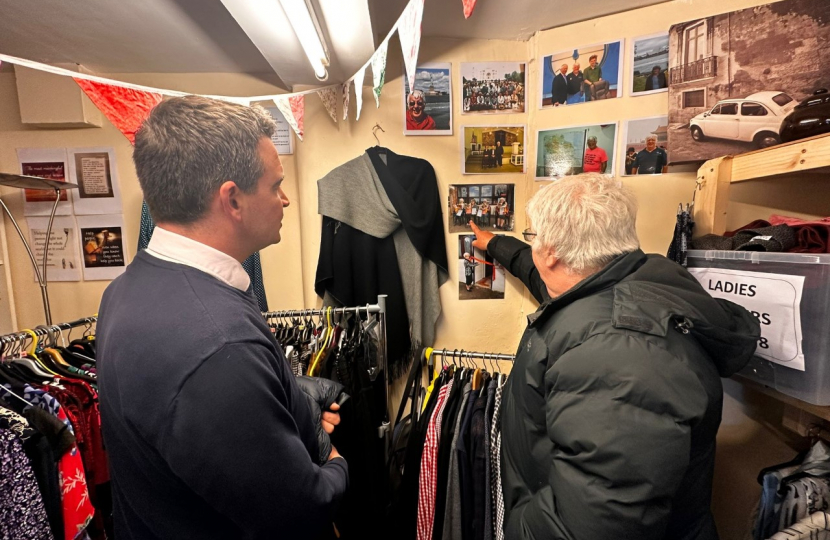 New St Asaph charity shop proving to be a huge success   