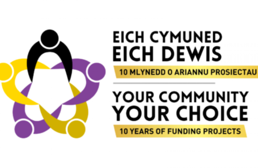 North Wales community projects encouraged to apply for funding to celebrate 10 years of ‘Your Community, Your Choice’