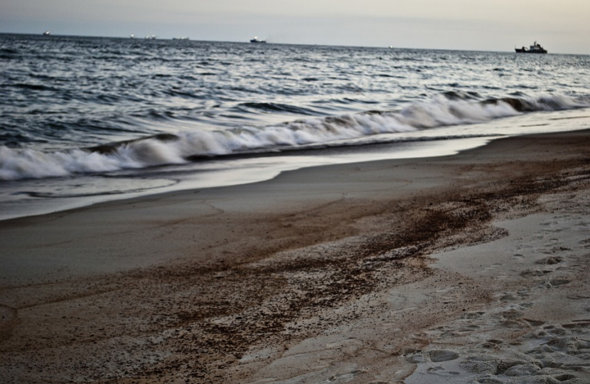 Recent Oil Spill in the Irish Sea