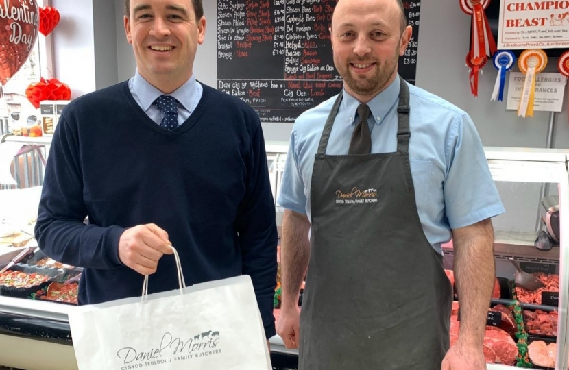 MP is championing Denbigh butcher to win a Rural Oscar