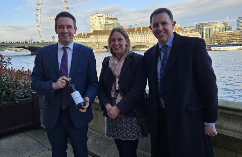 Denbighshire Grape Farmers attend prestigious 10 Downing Street reception