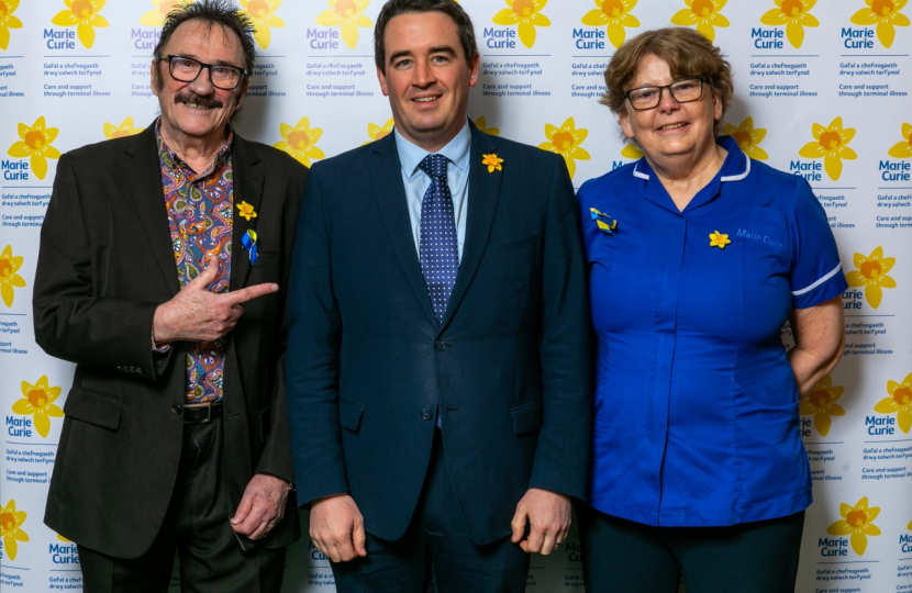 MP encourages people to support Marie Curie’s biggest fundraising campaign   