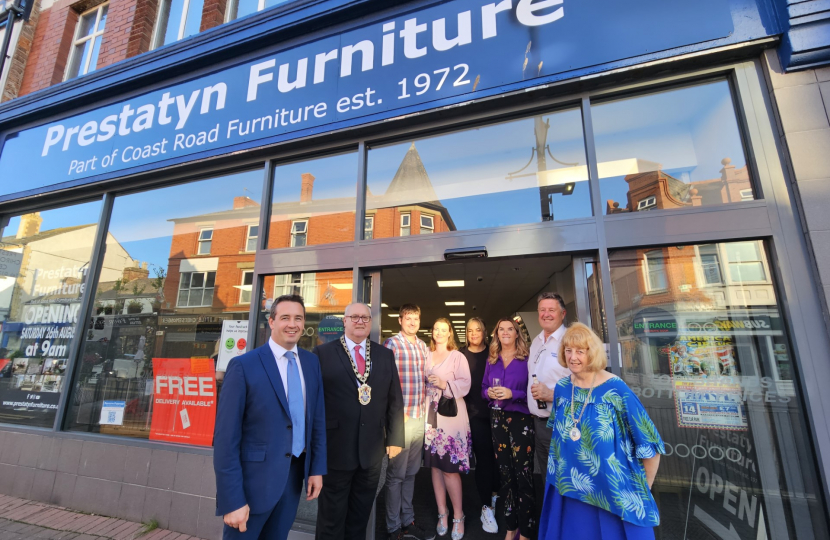 Successful North Wales furniture business opens new store in Prestatyn 