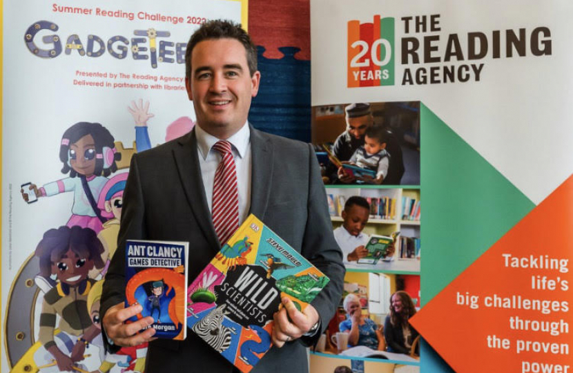 MP encourages children to take part in summer 'Reading Challenge' 