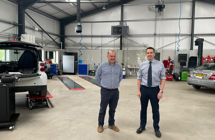 Trefnant Garage moves premises due to expansion