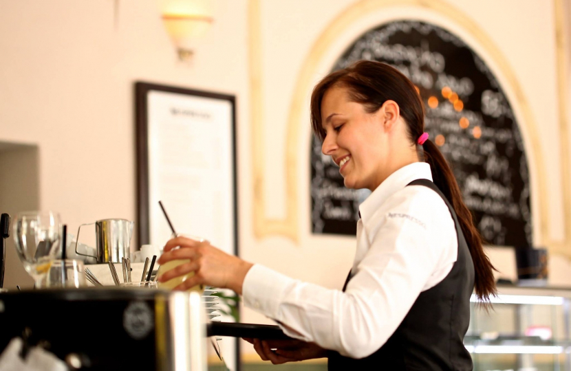 MP welcomes new law which will benefit hospitality workers in the Vale of Clwyd