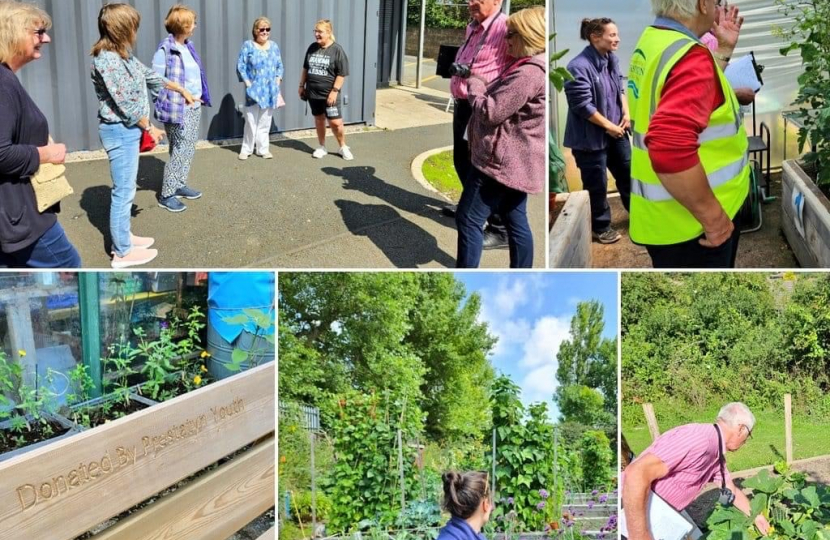 Wales in Bloom judge describes Prestatyn Town Centre as “very impressive”