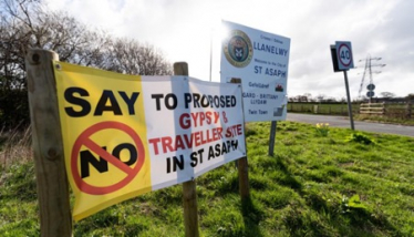 Protest signs