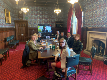 North Wales Conservative MPs meeting with Community Health Council representatives in Parliament