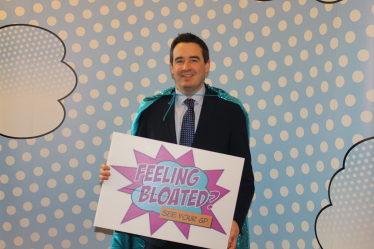 MP becomes a 'Teal Hero' in support of women with ovarian cancer  