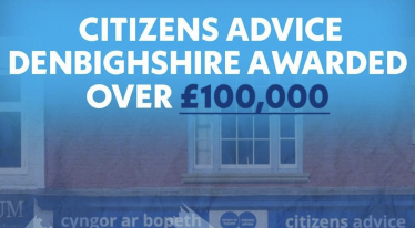 Citizens Advice Denbighshire awarded over £100,000 from UK Government