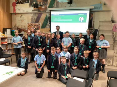 Prestatyn primary school pupils visit Parliament and quiz their MP