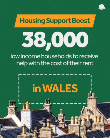 Renters in Vale of Clwyd better off with boost to housing benefits     