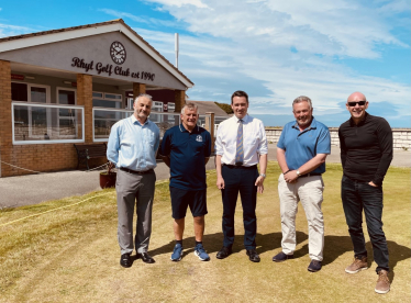 MP supports plans for 'UK's first carbon neutral golf club'  