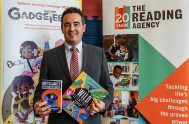 MP encourages children to take part in summer 'Reading Challenge' 