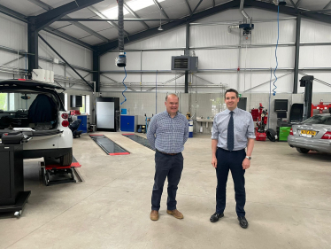 Trefnant Garage moves premises due to expansion